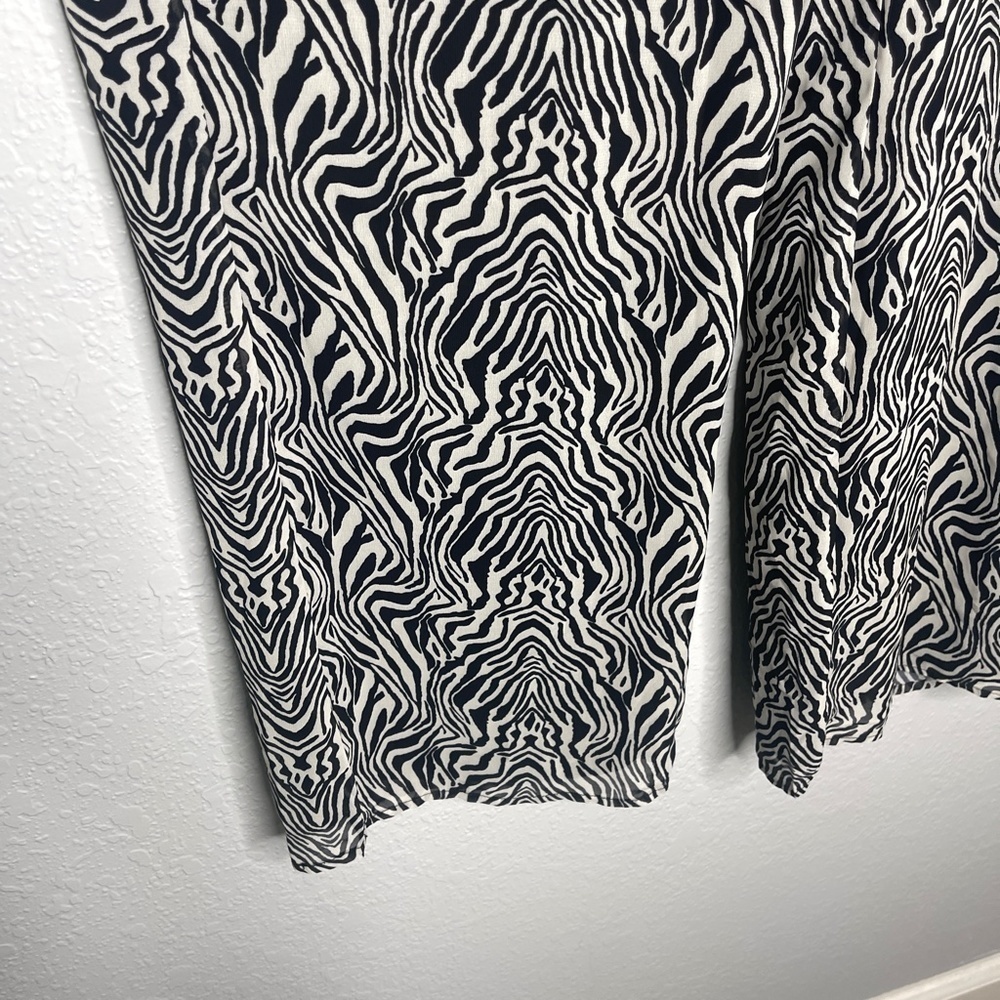 Black & white wide leg pants - Picture 3 of 6